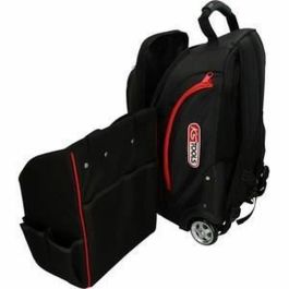 KS TOOLS ROLLBAG Mochila Portaherramientas con Sistema de Carro, Brazo Telescópico y Correas Ergonómicas, Reforzada Kevlar