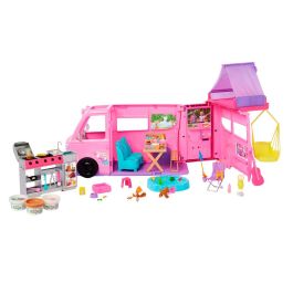 Mattel Supercaravana Barbie 2025: Aventuras con 7 zonas de juego, más de 6 accesorios. Edad mínima 3 años. 88x37.3x52.4 cm Precio: 118.49999964. SKU: B1C8WNVFEP