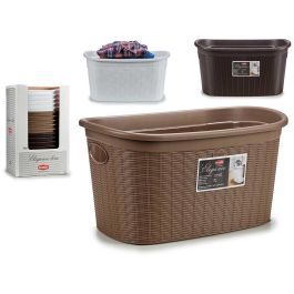 Cesto Ropa Elegance Surtidos Col Neutros Stefanplast 37X26CM (15 Unidades)