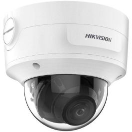 Hikvision Cámara IP Minidomo DarkFighter 4MP 2.7-13.5mm Antivandálico IR40 IK10 IP66 12V/PoE Audio Alarma