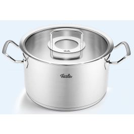 Fissler Olla Profi 24 cm con tapa de cristal, apta para inducción, escala de medición - 08412924000/0 Precio: 155.50000037. SKU: B12VDYVL76