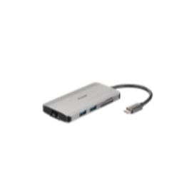 Hub USB C D-Link DUB-M810 Plateado Precio: 63.58999999. SKU: S0439253