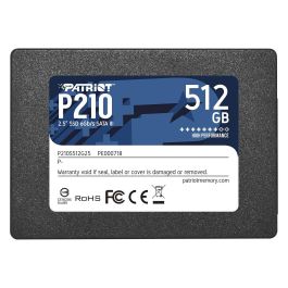 Patriot P210 PE000718 SSD 512 GB 2.5" SATA III, Velocidades de Lectura/Escritura 500/400 MB/s, para PC y Portátil Precio: 116.50000032. SKU: B19AGSZE5W