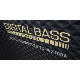 Pioneer TS-WX70DA Subwoofer Pasivo de 100W RMS, 20-250Hz, 110dB, 15,9cm (6.25") con Caja Acústica Remota Negra