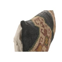 DKD Home Decor Cojin Boho Kilim Lana Yute Multicolor 85 x 30 cm (2 Unidades)