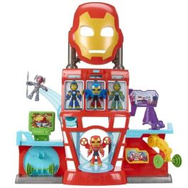 Hasbro HASG12595L0 - Iron Man HQ, caja electrónica infantil de Marvel Iron Man y sus increíbles amigos, a partir de 4 años