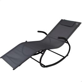 Tumbona Aktive 172 x 75 x 53 cm Negro Tumbona Aktive 172 x 75 x 53 cm Negro