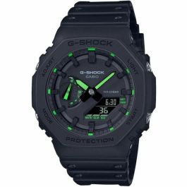 Mira - Casio - G -shock - Black and Resin Green Precio: 98.50000039. SKU: B1KHW23JTG