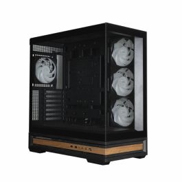 Zalman P40 NAMU BLACK Midi Tower, Torre PC Negra, ATX, Micro ATX, Mini-ITX, con 3 ventiladores 120mm instalados