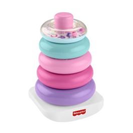 Fisher-Price JGP94 Juguete Apilable Pirámide Arcoíris para Bebés