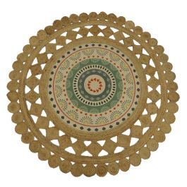 DKD Home Decor Alfombra Boho Marron Multicolor 200 x 200 x 0.75 cm Precio: 131.50000006. SKU: S3038203