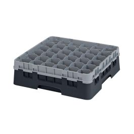 CAMBRO - 36S418-110 - Cesta de lavado 36 comp. 1 altura - 7,2 cm Ø máx. - alt. máx. 11,8 cm - 50 x 50 x 14,3 cm - Negro Precio: 47.49999958. SKU: B19RQ9FM5W