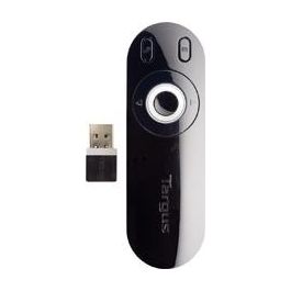 Targus Laser Presentation Remote apuntador inalámbricos Negro, Gris Targus Laser Presentation Remote apuntador inalámbricos Negro, Gris