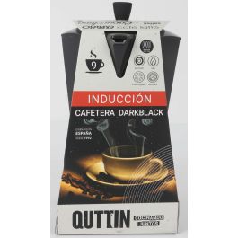 Cafetera 9 Servicios Induccin Darkblack Quttin (6 Unidades) Cafetera 9 Servicios Induccin Darkblack Quttin (6 Unidades)