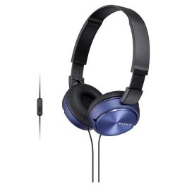 Sony MDRZX310APL Auriculares Supraaurales Plegables con Micrófono Jack 3.5mm Diafragma 30mm 10-24.000 Hz Azules