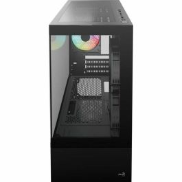 Aerocool AER4711099477333 Caja PC Viewport Mini-G V1 Minitorre M-ATX Cristal Templado F-RGB Negro