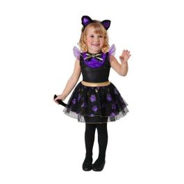 My Other Me Disfraz de Gatita Violeta para Niña con Vestido, Cola y Diadema, 100% Poliéster, Talla 1-2 Años My Other Me Disfraz de Gatita Violeta para Niña con Vestido, Cola y Diadema, 100% Poliéster, Talla 1-2 Años
