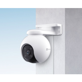 EZVIZ CS-H8-R100-1H3WKFL Cámara Exterior H8 Pro 2K, Inalámbrico/Cable, Visión Nocturna 30m