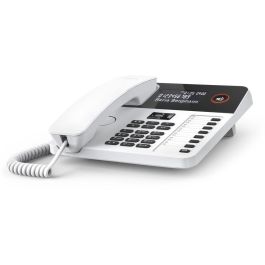 Gigaset DESK 600 Teléfono Analógico Identificador de Llamadas Blanco