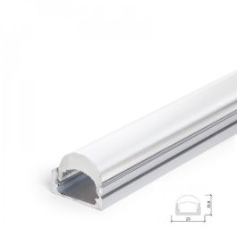 Perfíl Aluminio para Tira LED Difusor Transparente LLE-ALP001-RL x 2M Precio: 5.50000055. SKU: B195LZFGSZ