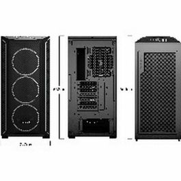 be quiet! SHADOW BASE 800FX Black Midi Torre PC, ATX, Ventana Cristal Templado, Iluminación ARGB FX, Silencioso