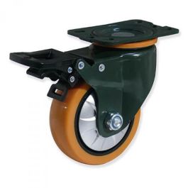 Rueda Giratoria Placa Pu 75Mm Con Freno Gayner Precio: 21.8163. SKU: B12PEF62EF