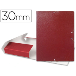 Liderpapel Carpeta proyectos folio lomo 30mm cartón gofrado roja 245 x 345 mm Precio: 3.88999996. SKU: B15BS4X8TA