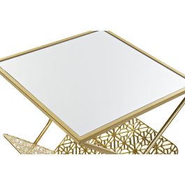 Revistero Glam DKD Home Decor Dorado 45 x 55 x 45 cm