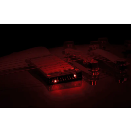 SHADOW Sh Hb-T-Ft-B Humbucker Afinador para Guitarras Flat Top - Negro