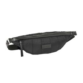 Cartera Escolar Safta Moos Capsula Black Riñonera Adulto 410x70x155 mm Cartera Escolar Safta Moos Capsula Black Riñonera Adulto 410x70x155 mm