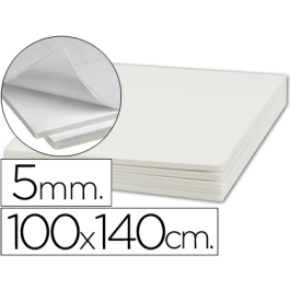 Liderpapel Cartón Pluma Blanco Adhesivo 1 Cara 100x140 cm Espesor 5 mm Precio: 17.5000001. SKU: B1CPG8H8TR
