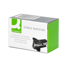 Q-connect Extraegrapas KF01232 Negro Plástico y Metal