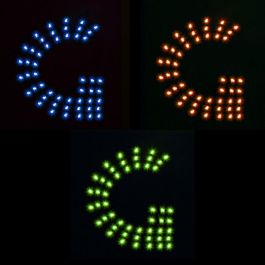 Kit Iluminación Fibra Óptica 16W LED RGB 150 Hilos 0.75mm 2m, Generador de Luz, Mando RF, 40.000H - CA-MLFO-16W-150