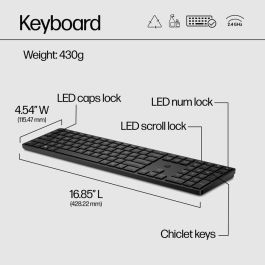 HP 450 Programmable Wireless Keyboard HP 450 Programmable Wireless Keyboard