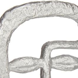 Giftdecor Cara Con Base Plata - Decoración 19.5x38x10.5 cm Poliresina (4 Unidades)