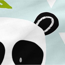 Saco Nórdico con Relleno HappyFriday Moshi Moshi Panda Garden Blue Azul 105 x 200 cm Saco Nórdico con Relleno HappyFriday Moshi Moshi Panda Garden Blue Azul 105 x 200 cm