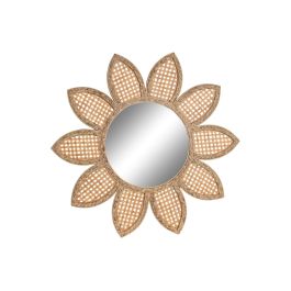 Espejo de pared DKD Home Decor Marrón Natural Sol Tropical 60 x 2 x 60 cm Precio: 92.69000026. SKU: B15C32NGMY