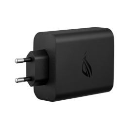 ASUS AC140-01 3C1A Cargador USB-C GaN 140W con Carga Rápida y 3 Puertos Tipo C, Negro EU+UK