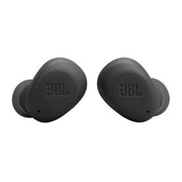 JBL Wave Buds Auriculares True Wireless Negros con Deep Bass y 32h de Batería, Resistentes a Salpicaduras y Polvo