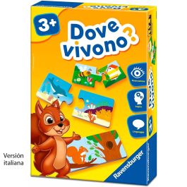 Ravensburger Juego Didáctico ¿Dónde Viven? 24112 - Asocia Animales con su Hábitat para Niños a partir de 3 Años Precio: 5.50000055. SKU: B1HXXNLBWK