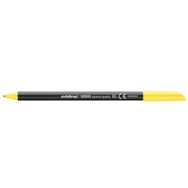 Rotulador Edding Punta Fibra 1200 Amarillo Neon N.65 Punta De Fibra 0,5 mm 10 unidades