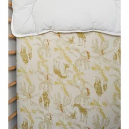 Domiva DOM1735259961201 Sábana bajera de punto Luna de Miel 60 x 120 cm Algodón elástico OEKO-TEX