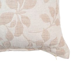 Cojín Crema Algodón Decoración 45 X 45 cm