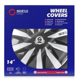 Tapacubos Lazio Bicolor para llantas de 14 pulgadas SPC1491BKSV
