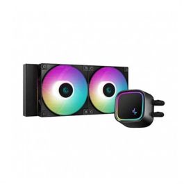Deepcool DEE1690884074670 LE520 Sistema de Refrigeración Líquida All-in-One con 2 Ventiladores de 120mm Negro Precio: 87.78999999. SKU: B15LGLSZ39