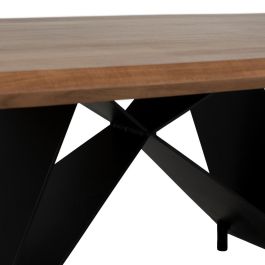 Mesa Centro Madera-Metal Salón 110 X 60 X 41 cm