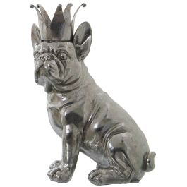 Figura Decorativa Alexandra House Living Plateado Plástico Perro Corona 14 x 18 x 25 cm Precio: 33.4999995. SKU: B15JTFVXY2