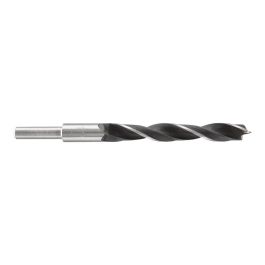 Wolfcraft Broca espiral para madera blanda, acero al cromo-vanadio, Ø12x151 mm, longitud de trabajo 100 mm