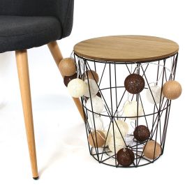 Home Deco Light Guirnalda de 10 Luces LED Marrón Decorativa para el Hogar