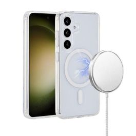 eSTUFF Samsung Galaxy S24 INFINITE OSLO Magnetic Hybrid Cover - Transparent - 86% recycled plastic Precio: 18.58999956. SKU: B1JBX9K22M